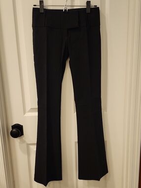 NWT! Vintage Y2K 1990s! Arden B Black Flare Trousers